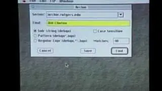 Searching the Internet - FTP Anarchie | The Internet Revealed (1995)