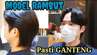 Potong Rambut Comma Hair | Comma Haircut  | Model  Rambut Belah Tengah