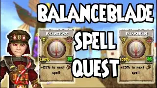 Wizard101: ⚖️BALANCEBLADE - Lv. 12 BALANCE Spell Quest⚖️