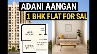 Adani Aangan 1 BHK Flat for Sale in Gurgaon Haryana | Price, Location & Floor Plan