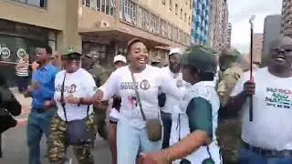 AbeOperation Dudula le March and March bevimba izingane zesikolo eThekwin