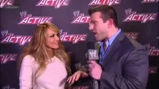 LAYLA WELCOMES BACK THE BELLA TWINS: WWE APP EXCLUSIVE, MARCH 11, 2013