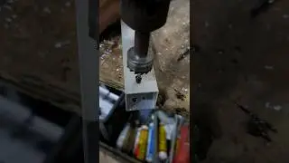 hole with drill machine bit | good workmanship and machinery tools