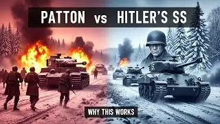 Hitler&rsquo;s Elite 1st SS vs Patton | Clash at the Battle of the Bulge 1944 | History for Sleep