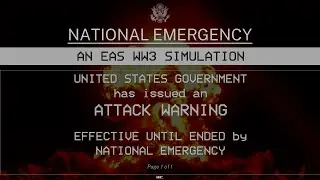 An EAS World War 3 Broadcast