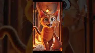 A Heroic Cat Leaps From Fire To Save a Baby #meow #cat #meowcats #baby #babycute