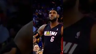 LeBron James Was on Steroids With the Heat 😱🤯 #shorts