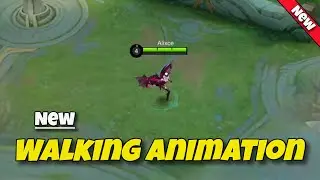 ALICE NEW WALKING ANIMATION , PASSIVE INDICATOR AND INTRO SOUND EFFECT - MLBB ADVANCE SERVER UPDATE 