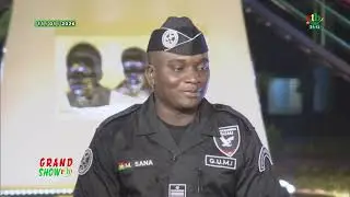 Grand Show RTB : ministre de la Sécurité, le commissaire divisionnaire de Police Mahamadou SANA
