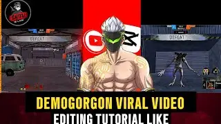 DEMOGORGON VIRAL VIDEO😏 EDITING TUTORIAL LIKE🤯 &lrm;⁨&lrm;⁨@shifu_ff⁩&nbsp;   ! FREE FIRE EDITING TUTORIAL🤯