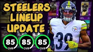 THE BEST STEELERS THEME TEAM IN MADDEN 21! LINEUP UPDATE TO THE STEELERS THEME TEAM