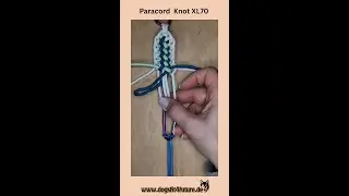 Dog Collar Paracord Tutorial Knot XL70