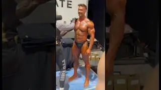 Chris Bumstead Getting Prepped Backstage For Pre-Judging | 2024 Olympia