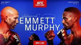Emmett vs Murphy plus UFC Mexico recap and new title fights signed!