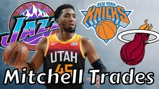 Donovan Mitchell Trade Destinations l Heat, Knicks, and others could be in pursuit