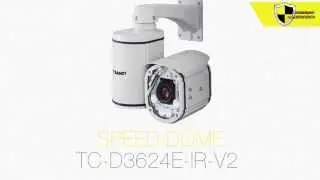 Видеообзор поворотной камеры Tiandy TC-D3624E-IR-V2 www.bezpeka-shop.com