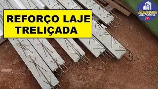 COMO REFORÇAR LAJES TRELIÇADAS (GRANDES VÃOS LIVRES).😱