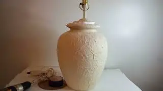 DIY Part 2 Turn A $1.65 Triffed Lamp Into A Beautiful Ginger Jar On A BUDGET