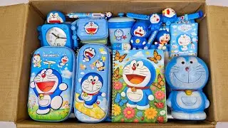 DORAEMON Stationery collection🩵Geometry, Sharpener, Keychain, Alarm, Lunchbox, Piggybank, PencilBox