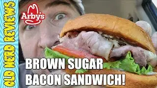 Arby's Brown Sugar Bacon Sandwich REVIEW #BrownSugarBacon 🥓🍔