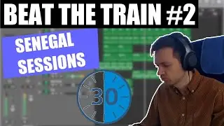 30 MINUTES to make a BEAT - TUTORIAL using Logic Pro, Splice & Serum | Beat the Train #2