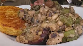 BLACK-EYED Peas with Smoked Ham Hocks