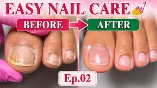 ASMR 💅 Satisfying Nail Cutting & Cleaning Video ✂️💅✨🇺🇸 #nails #nailart #naildesign 