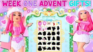 FULL FIRST WEEK Of ADVENT CALENDAR GIFTS In 2023 GLITTERFROST!