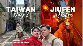 DIY JIUFEN and SHIFEN Tour, Rauhe Night Market | Vlog#017 Taiwan Vlog Day3