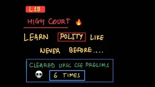 L18- HIGH COURT, POLITY💀 #UPSC PRELIMS 2026🔥 #laxmikant #judiciary