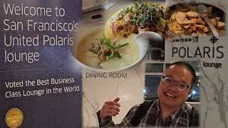 Посетите зал ожидания Polaris Lounge авиакомпании United Airlines в аэропорту Сан-Франциско | Луч...