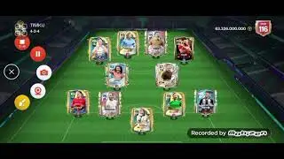 Akhirnya ovr teamku di fc mobile 116!!