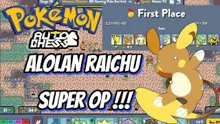 Pokemon Auto Chess Yuk MABAR ! LIVE GAMING INDONESIA , Coba Electric lagi ! Alolan Raichu lagi !