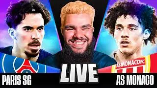 🔴PSG 0-0 Monaco &bull; Champions League [LIVE WATCH ALONG]