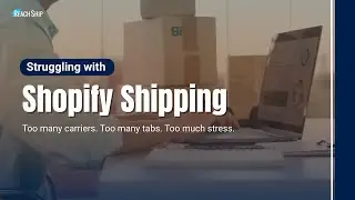 Приложение ReachShip для доставки товаров через различные перевозчики на Shopify | Бесплатная и п...