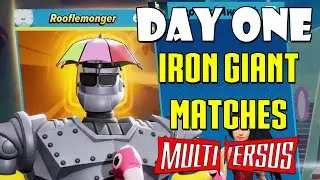 Online Adventures with the Iron Giant! - Day 1 MultiVersus Matches
