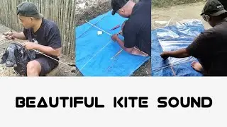How to make traditional kite with beautiful sound | Jalagundi kite | pitu-pitu kite sound