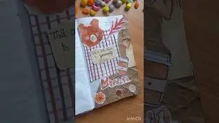 Aesthetic Brown Journaling Idea 🤎 | Easy Journal Decoration