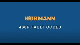 4) Диагностика неисправностей: 460R