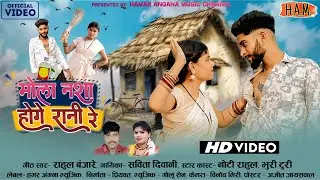 Mola Nasha Hoge Rani Re || मोला नशा होंगे रानी रे || Rahul babjare & Savitata Diwani CG Song #song 