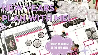 First Classic Plan With Me of 2026 | New Year's Spread | Happy Planner