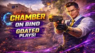 **GOATED** CHAMBER PLAYS VALORANT COMPETITIVE *FULL GAMEPLAY* (BIND)