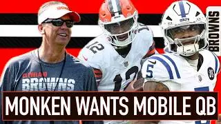 WHAT KIND OF QB DOES TODD MONKIN WANT