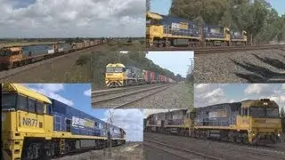 Australian trains : GE Cv40-9i : NR class locomotives