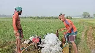 water pump repair I Gallon এ সমস্যা হলে chalo machine start করতে একজন কৃষকের কত কস্ট হয় দেখুন I