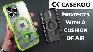 iPhone 15 Pro Max Magic Stand Cloud Cush Case by Casekoo