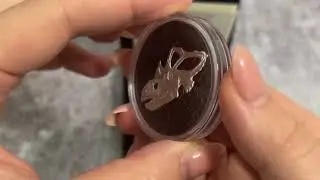 2022 Canadian Discovering Dinosaurs Mercury - 1 oz Silver Coins