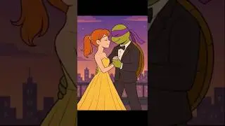 TMNT: Donatello X April O&rsquo; Neil #rnb #slowdancing #newmusic #slowjams #tinydancer #love #tmnt #song