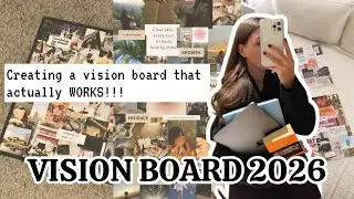 How to make a VISION BOARD that actually WORKS | easy step by step guide #visionboard