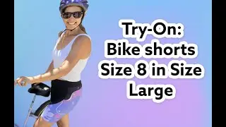 Zacro Women's Padded Cycling Bike Shorts Try-On #amazonfinds